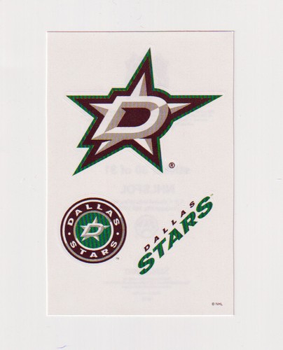 Dallas stars aufkleber set - dallas,