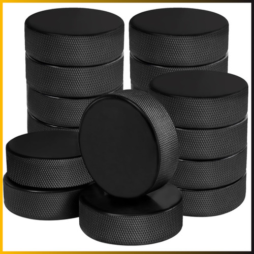 Eishockey puck set stück - eishockey,