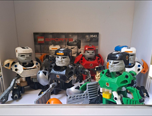 Lego sports hockey - lego, set