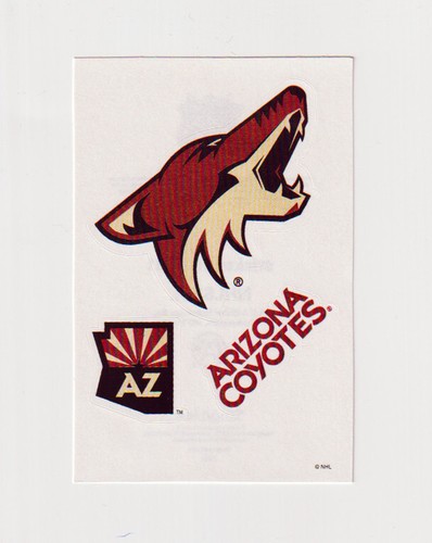 Arizona coyotes aufkleber set - aufkleber,